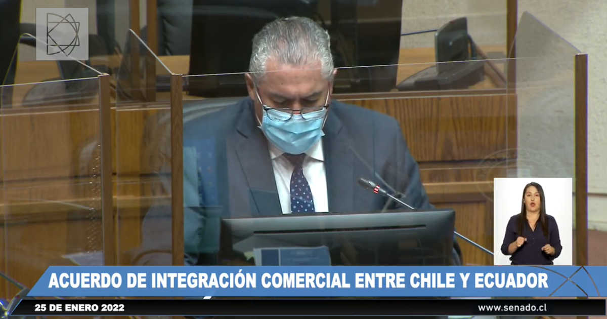 Aprobado Proyecto del Acuerdo de Integración Comercial entre Ecuador y Chile