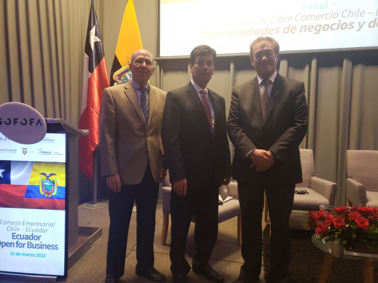 Panel Tratado de Libre Comercio Chile - Ecuador: Oportunidades de Negocios y de Inversión