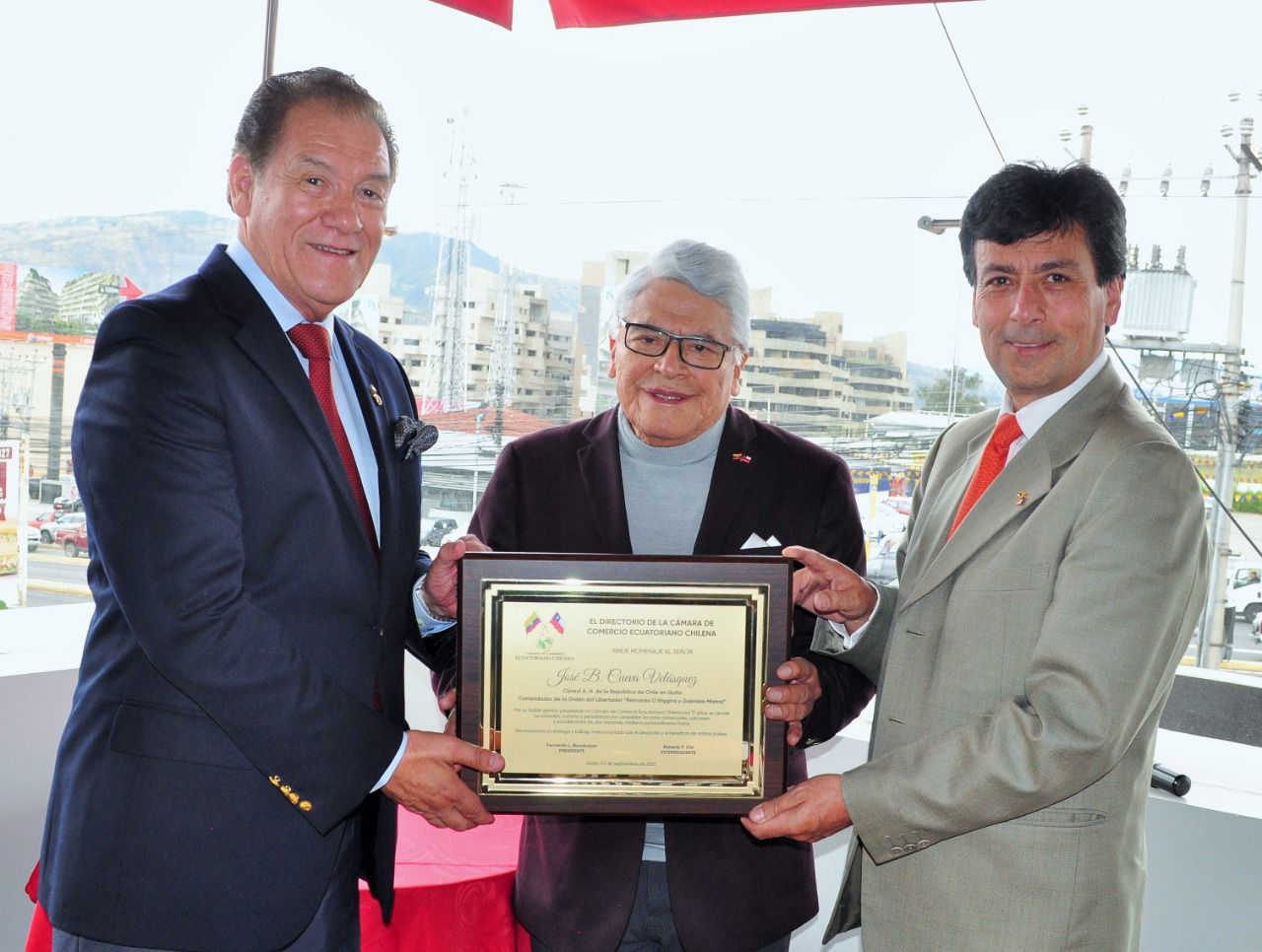 Entrega de placa